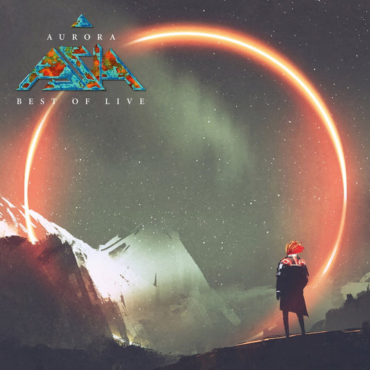 the album cover for Asia - Aurora: Best Of Live