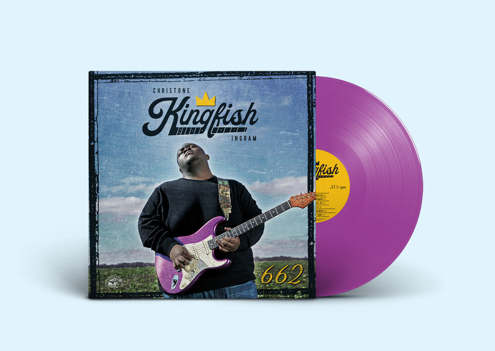 the album cover for Christone "Kingfish" Ingram - 662 [Purple LP]