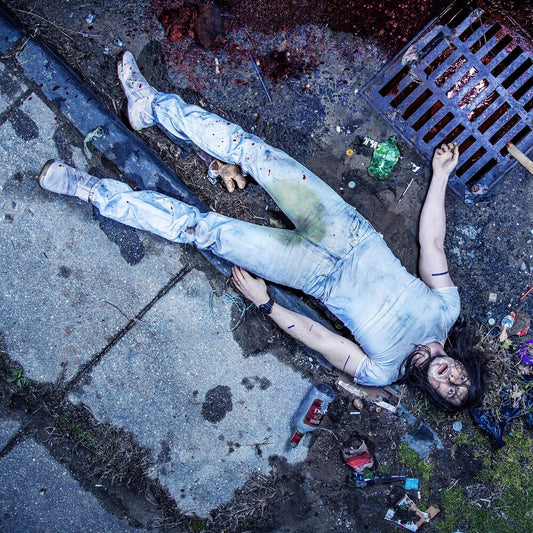 the album cover for Andrew W.K. - God Is Partying [White LP+Poster]