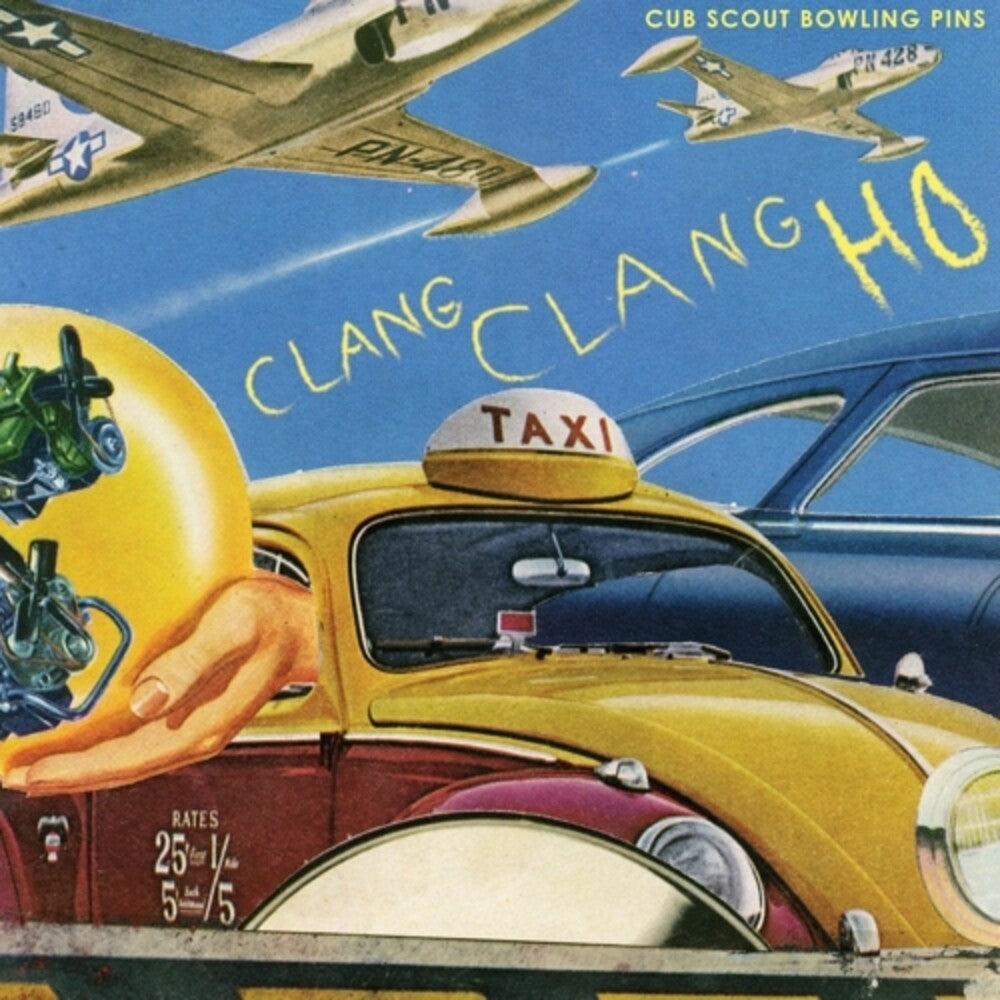 the album cover for Cub Scout Bowling Pins - Clang Clang Ho