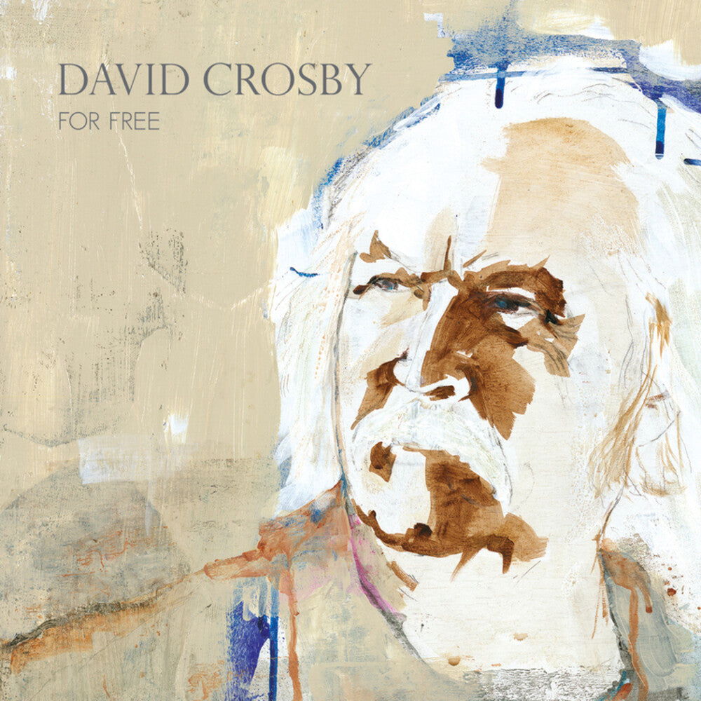 the album cover for David Crosby - For Free
