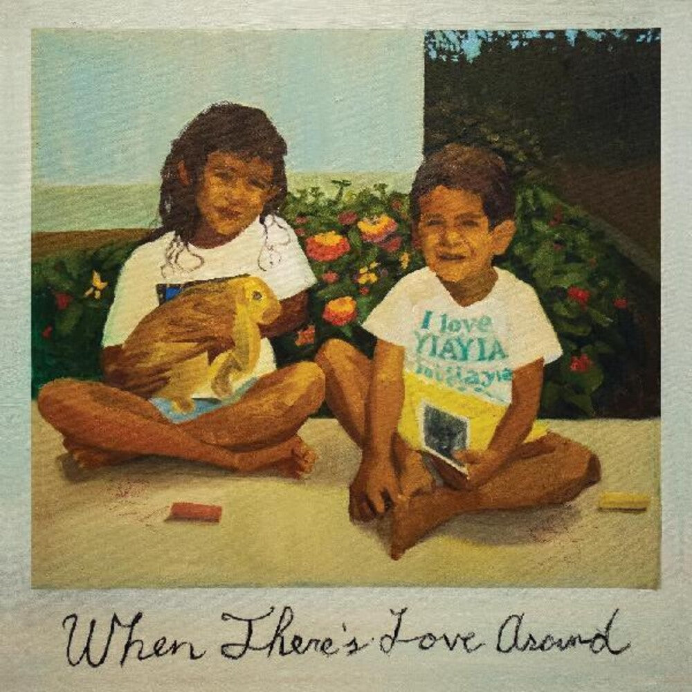 the album cover for Kiefer - When There's Love Around [Indie Exclusive limited Edition Blue/Yellow LP]