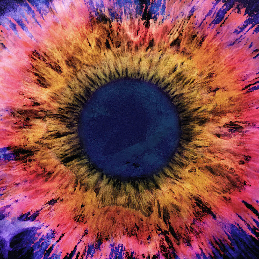 the album cover for Thrice - Horizons/East [Indie Exclusive Limited Edition Opaque Yellow LP]