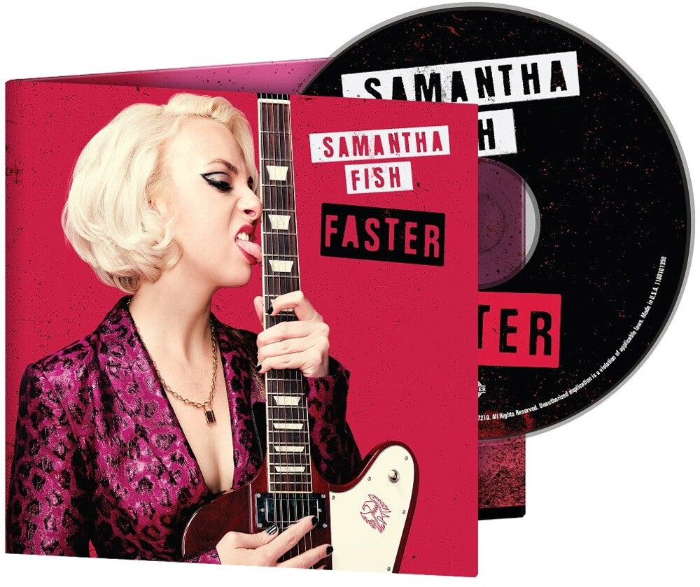 the album cover for Samantha Fish - Faster 