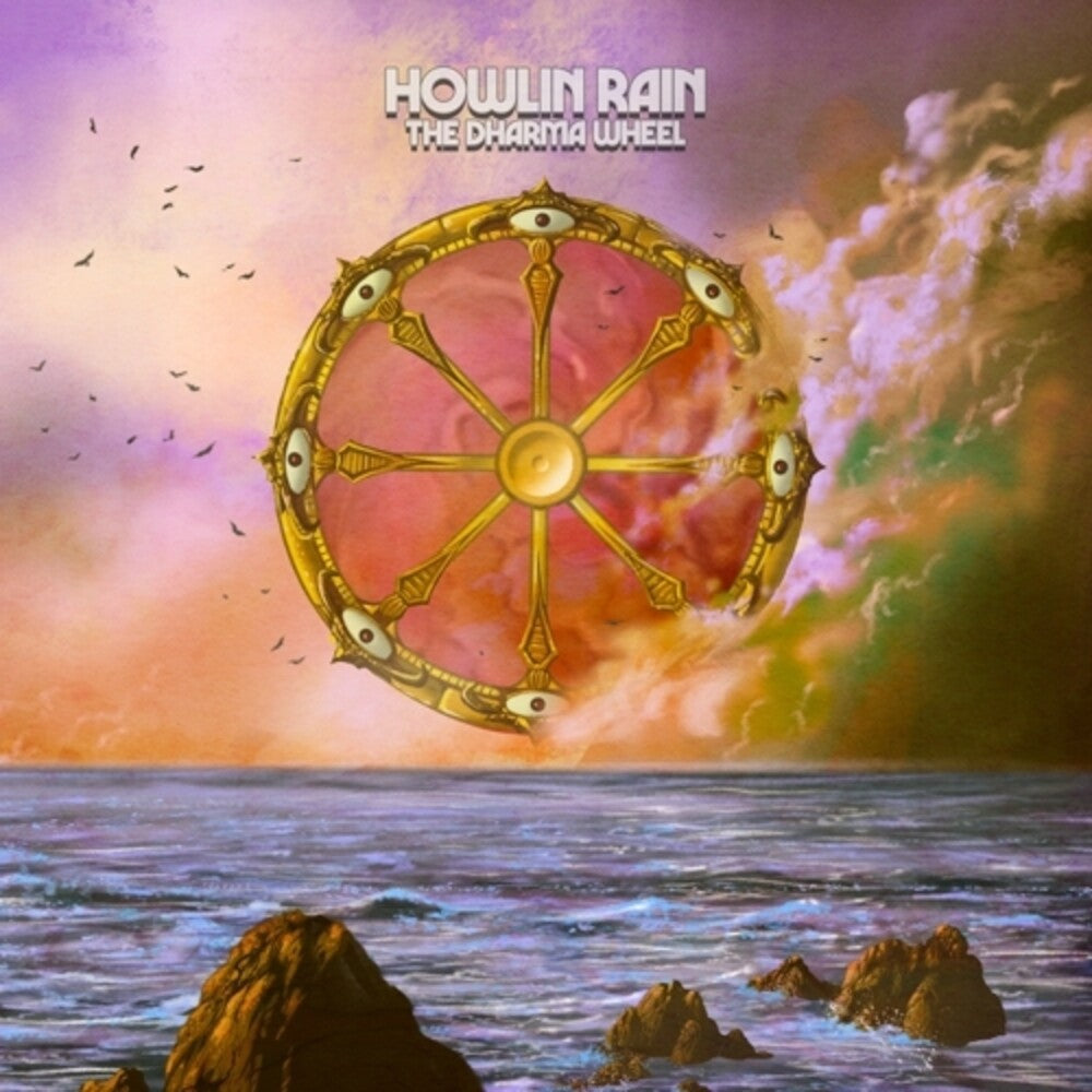 the album cover for Howlin Rain - Dharma Wheel [Colored Vinyl]