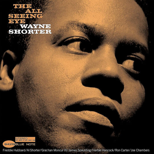 the album cover for Wayne Shorter - The All Seeing Eye (Blue Note Tone Poet Series) [LP]