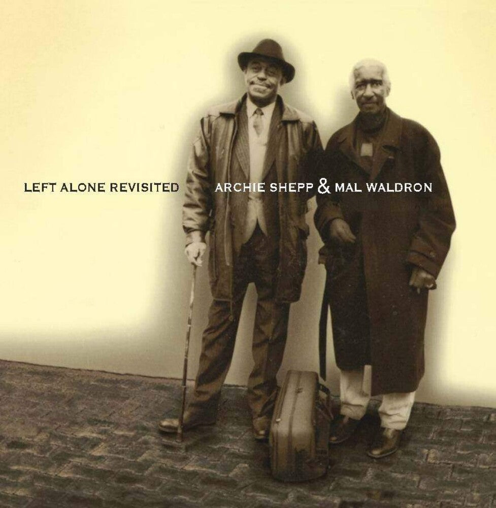 the album cover for Archie Shepp  / Waldron,Mal - Left Alone Revisited