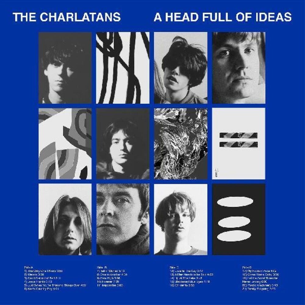the album cover for The Charlatans UK - A Head Full of Ideas [Import Deluxe 2CD]