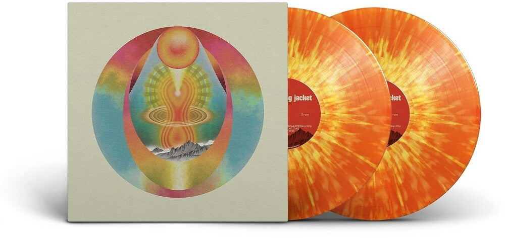 the album cover for My Morning Jacket - My Morning Jacket [Indie Exclusive Limited Edition Orange Crush w/ Lemon Splatter 2LP]