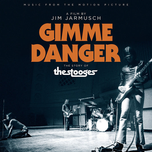 the album cover for Various Artists - Gimme Danger: Music From The Motion Picture [Rocktober 2021 Ultra Clear LP]