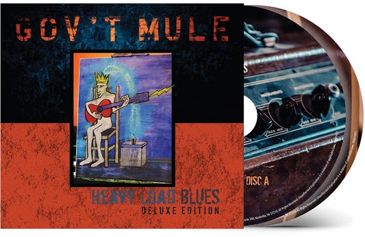 the album cover for Gov't Mule - Heavy Load Blues [Deluxe 2CD]