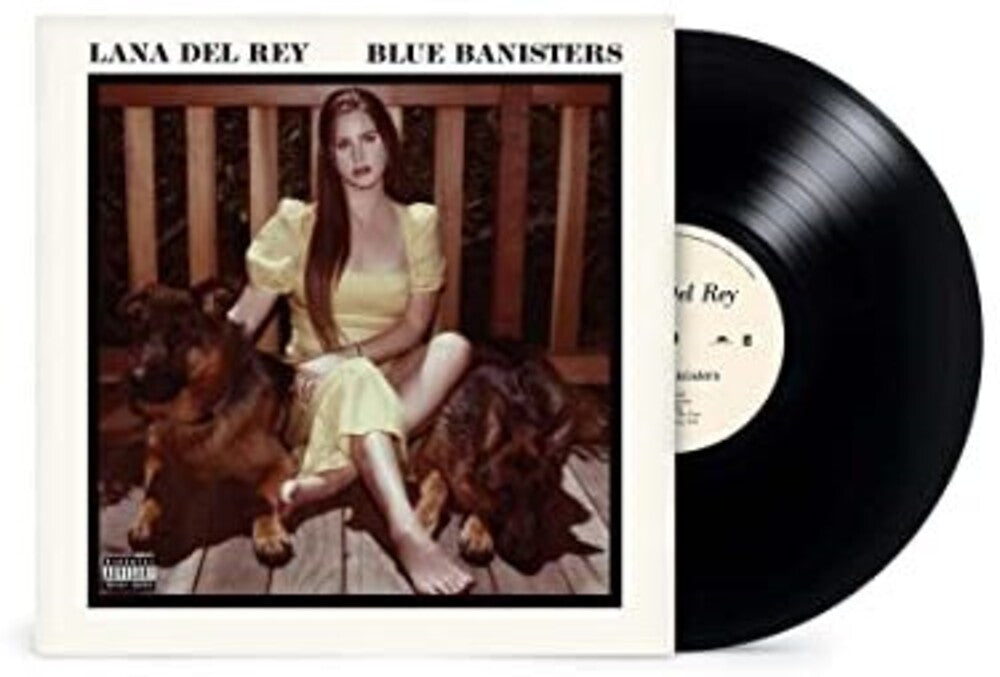 the album cover for Lana Del Rey - Blue Banisters [LP]