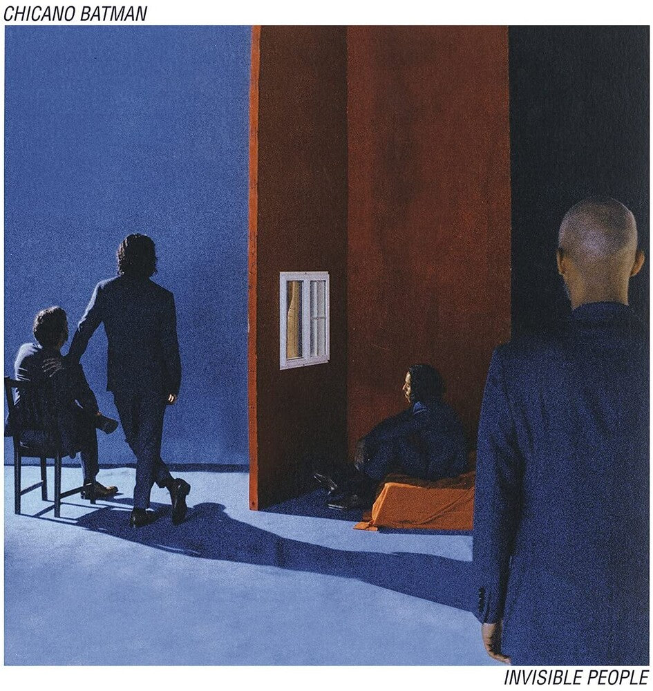 the album cover for Chicano Batman - Invisible People [Limited Edition Translucent Pink LP]