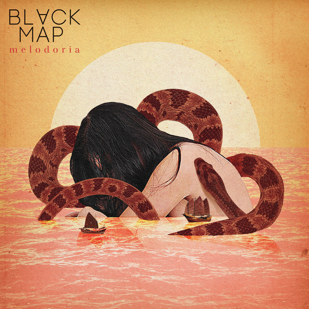 the album cover for Black Map - Melodoria [Digipak]