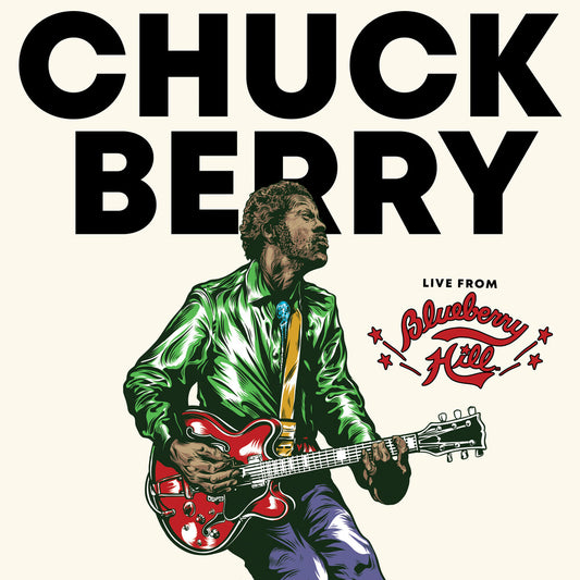 the album cover for Chuck Berry - Live From Blueberry Hill