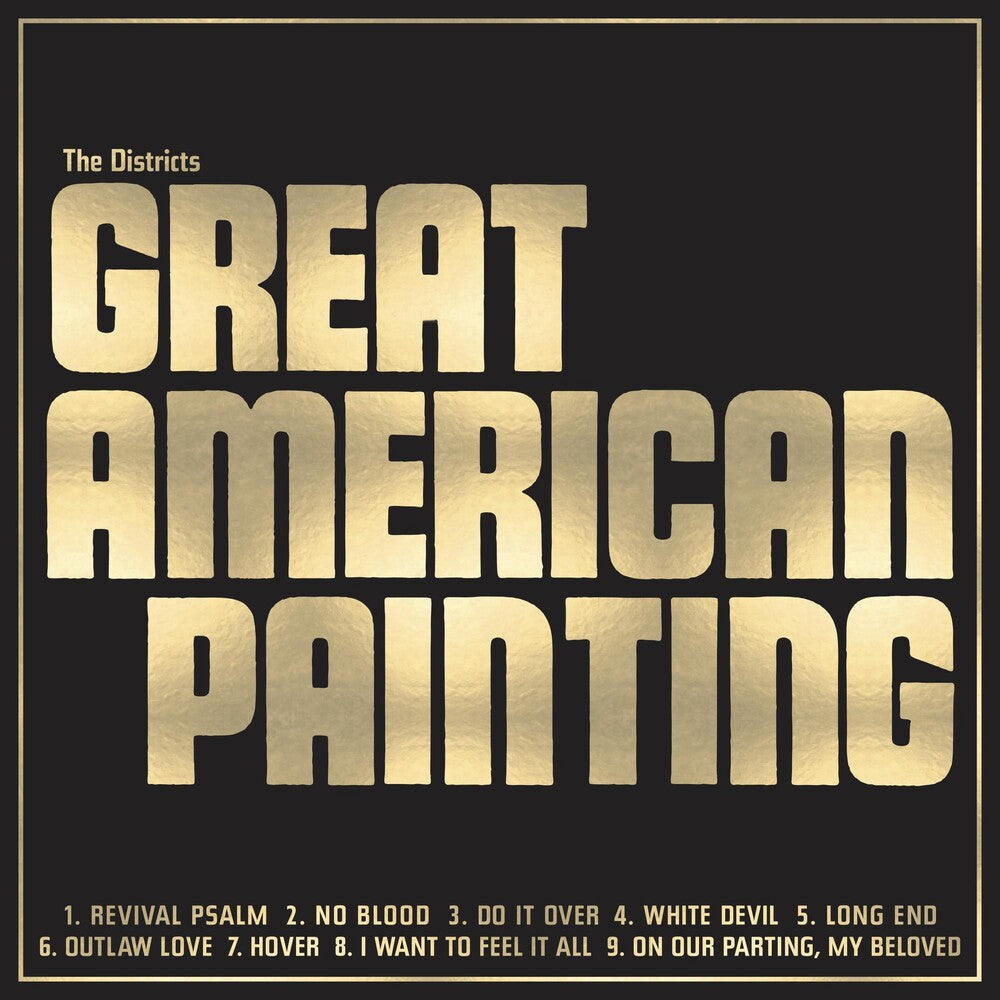 the album cover for The Districts - Great American Painting [Indie Exclusive Limited Edition Gold LP]