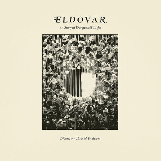 the album cover for Kadavar & Elder - Eldovar - A Story Of Darkness & Light