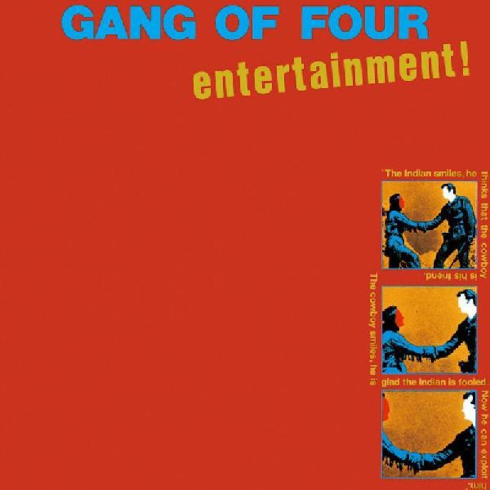 the album cover for Gang Of Four - Entertainment