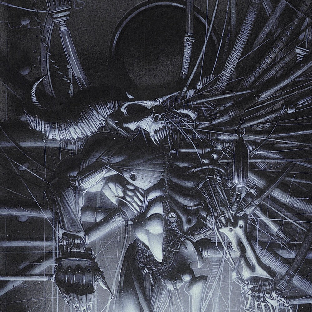 the album cover for Danzig - Danzig 5: Blackacidevil [Limited Edition Black & White Haze LP]
