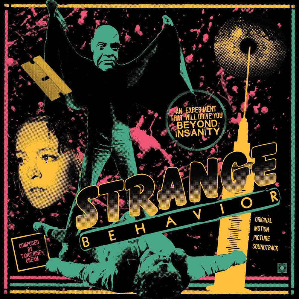 the album cover for Tangerine Dream (Rex) - Strange Behavior [RSD 2022]