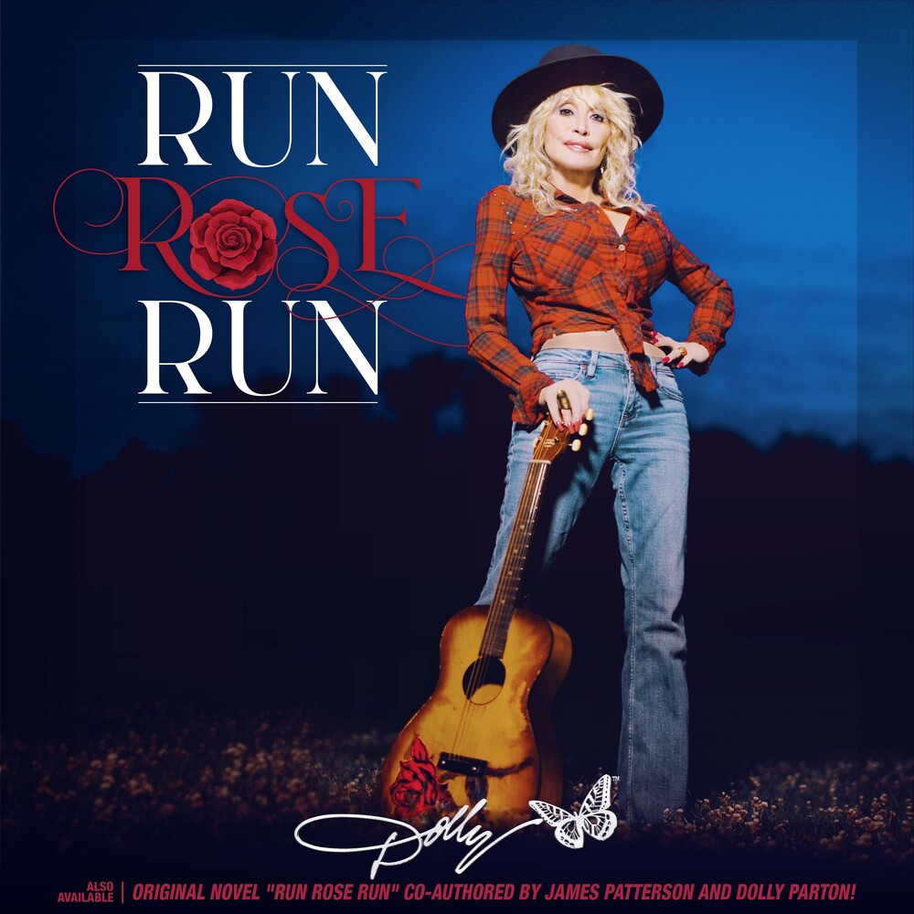 the album cover for Dolly Parton - Run, Rose, Run
