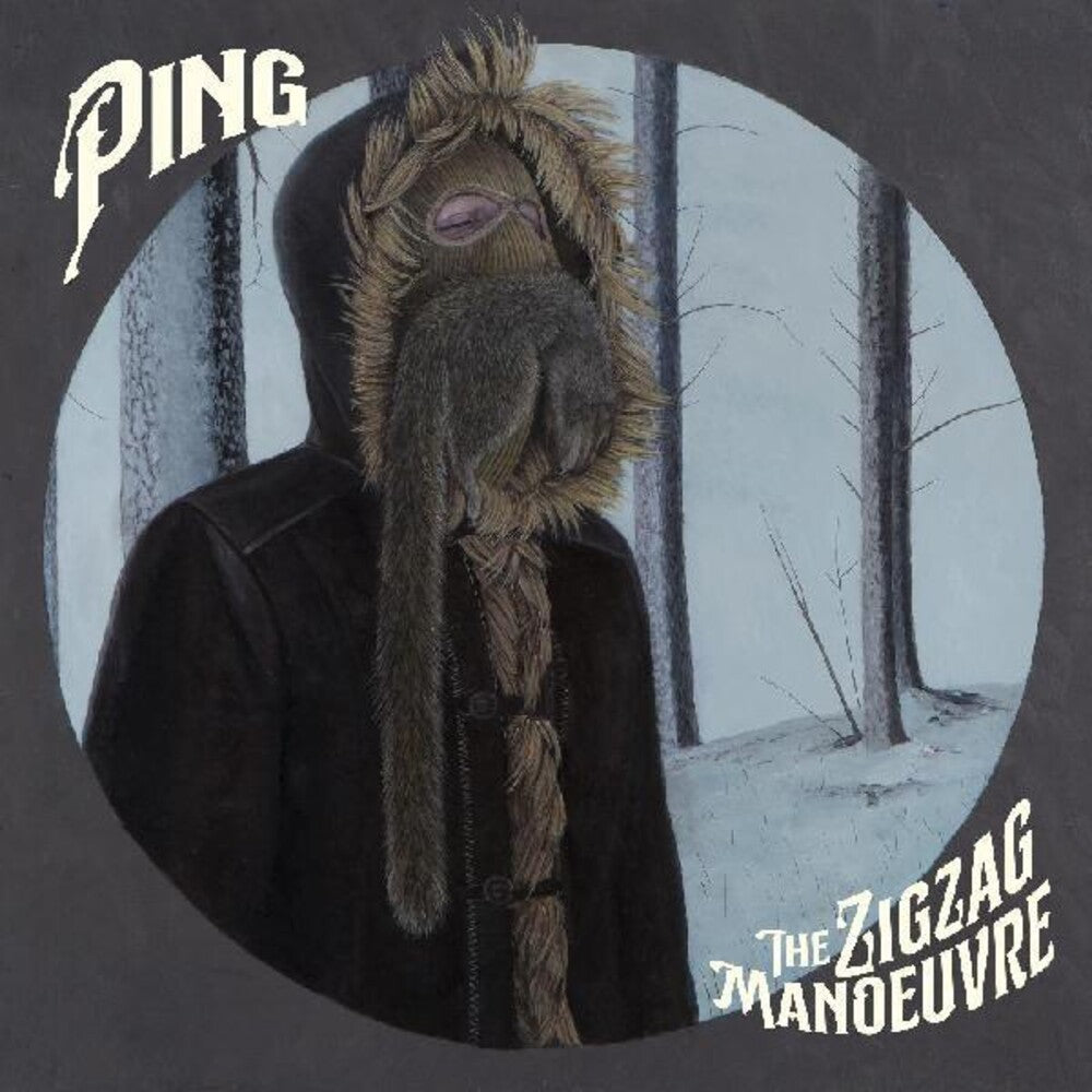 the album cover for Ping - Zig Zap Manoeuvre (Blue) [Colored Vinyl] [Indie Exclusive]