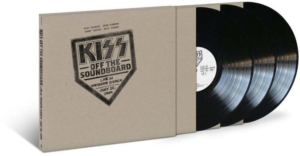 the album cover for KISS - KISS Off The Soundboard: Live In Virginia Beach [3LP]