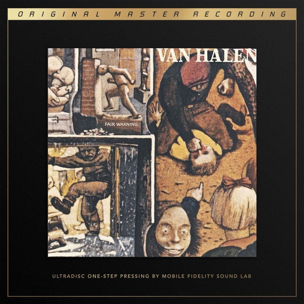 the album cover for Van Halen - Fair Warning [Indie Exclusive] [Limited Edition] [180 Gram] [Indie Exclusive]