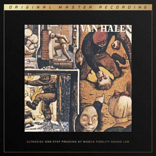 the album cover for Van Halen - Fair Warning [Indie Exclusive] [Limited Edition] [180 Gram] [Indie Exclusive]
