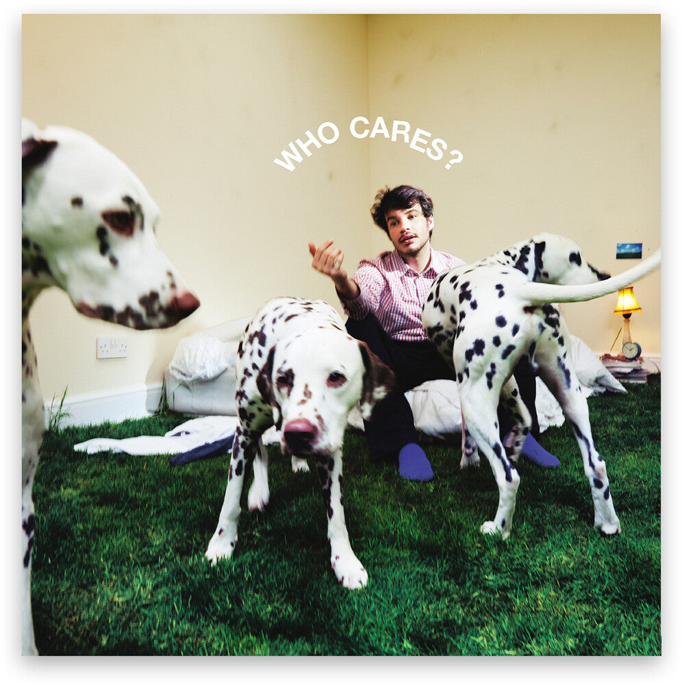 the album cover for Rex Orange County - WHO CARES?