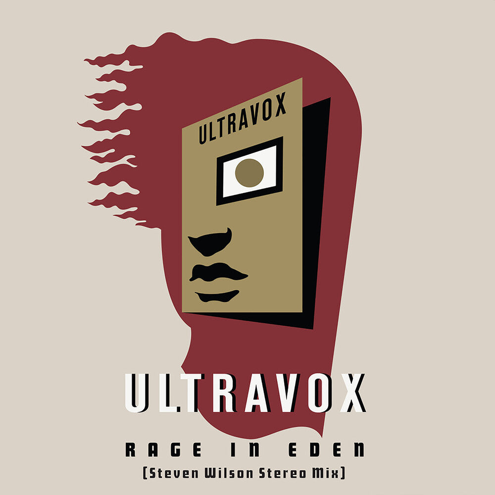 the album cover for Ultravox - Rage In Eden (Steven Wilson Stereo Mix) [RSD Black Friday 2022]