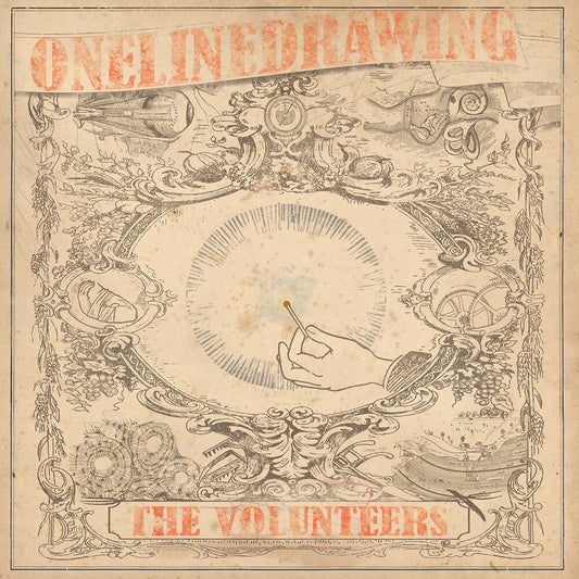 the album cover for Onelinedrawing - The Volunteers [Indie Exclusive Limited Edition Marigold LP]