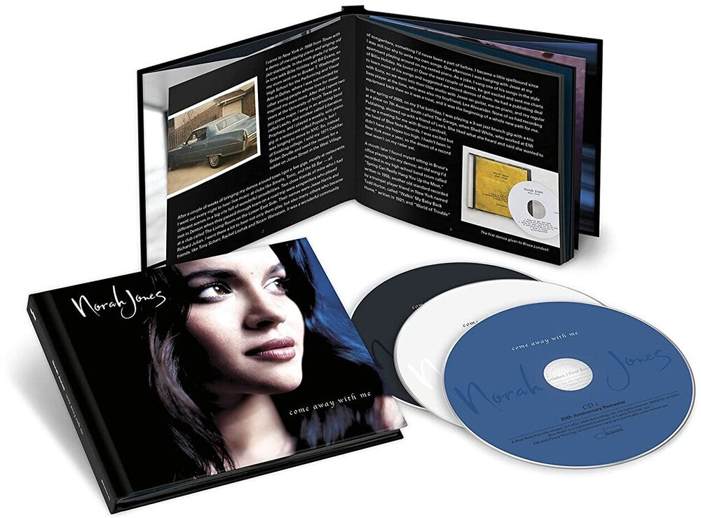 the album cover for Norah Jones - Come Away With Me: 20th Anniversary [Super Deluxe 3 CD]