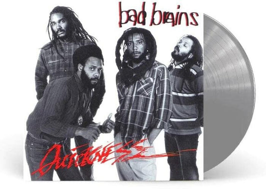 the album cover for Bad Brains - Quickness [Indie Exclusive Limited Edition Silver LP]