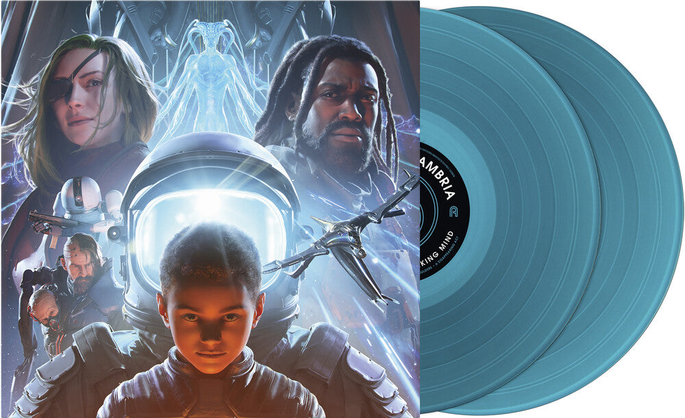 the album cover for Coheed and Cambria - Vaxis II: A Window of the Waking Mind [Indie Exclusive Limited Edition Transparent Sea Blue 2LP]