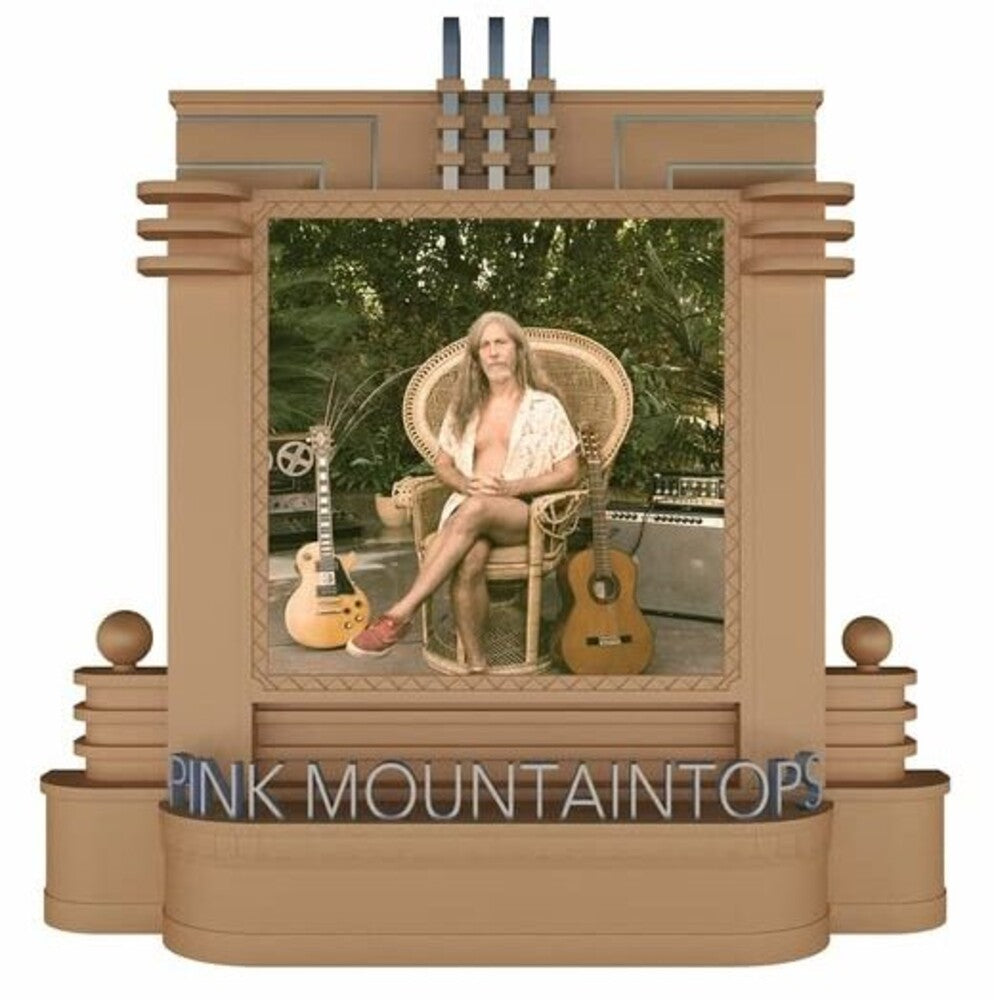 the album cover for Pink Mountaintops - Peacock Pools [Indie Exclusive Limited Edition Splatter LP]