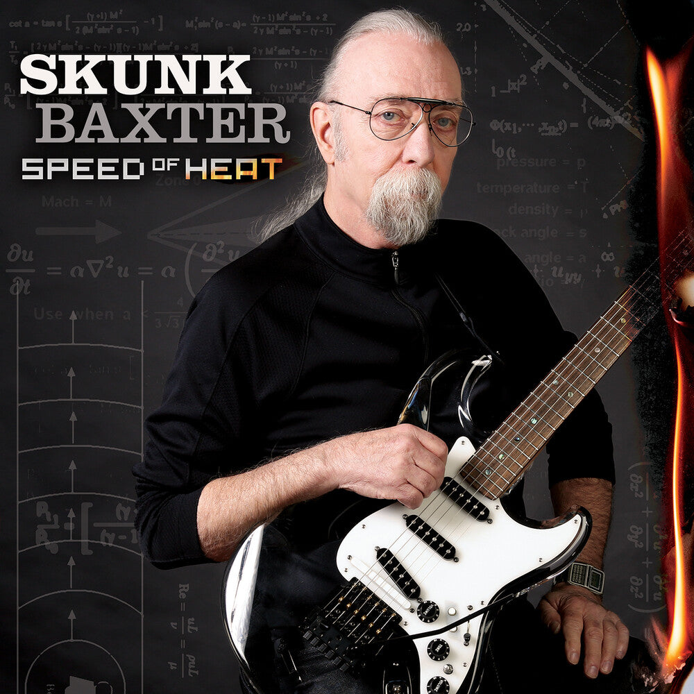 the album cover for Skunk Baxter - Speed Of Heat