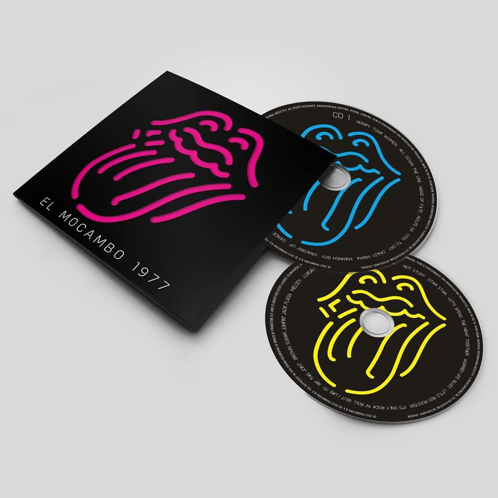 the album cover for The Rolling Stones - Live At The El Mocambo [Deluxe 2CD]