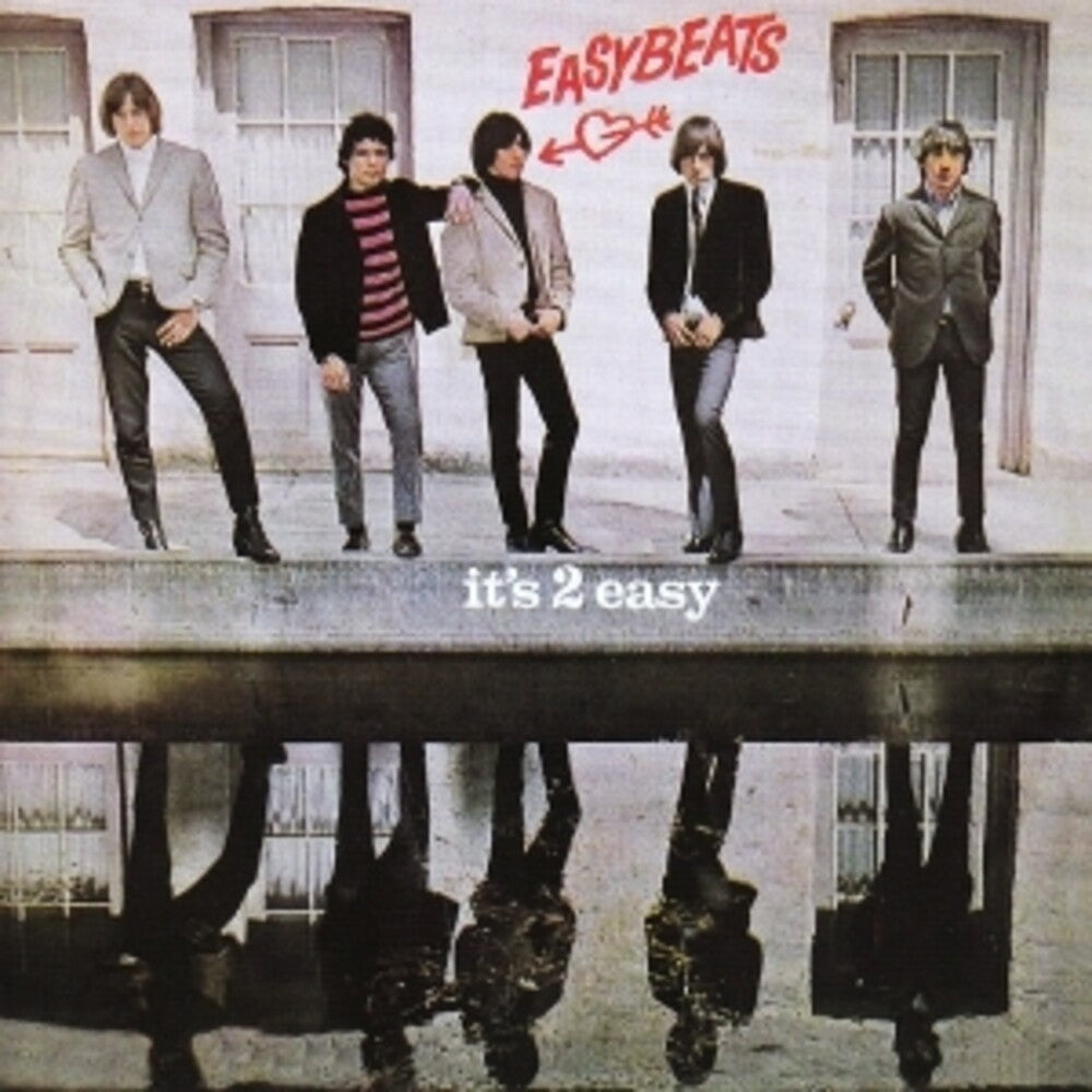 the album cover for The Easybeats - It's 2 Easy [Indie Exclusive Limited Edition Red LP]