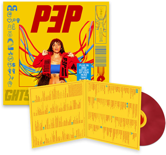 the album cover for Lights - PEP [Indie Exclusive Limited Edition Apple Red LP]