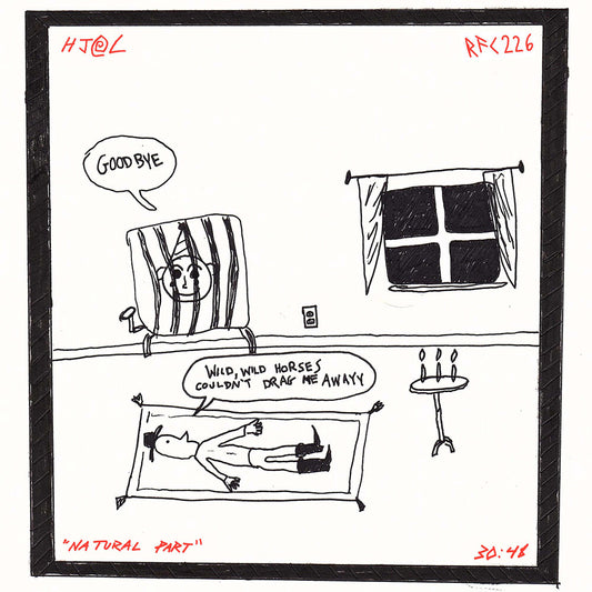 the album cover for Horse Jumper Of Love - Natural Part [Transparent Red LP]