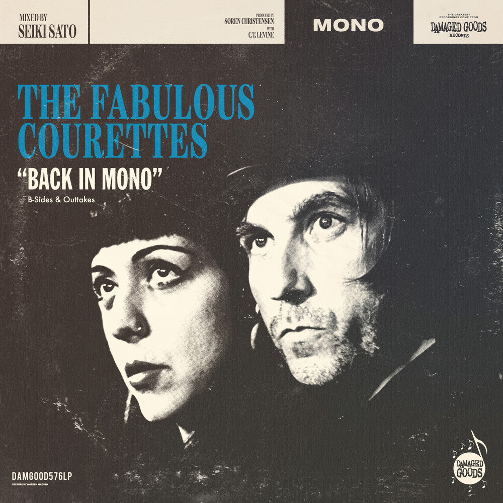 the album cover for The Courettes - Back In Mono (B-Sides & Outtakes)