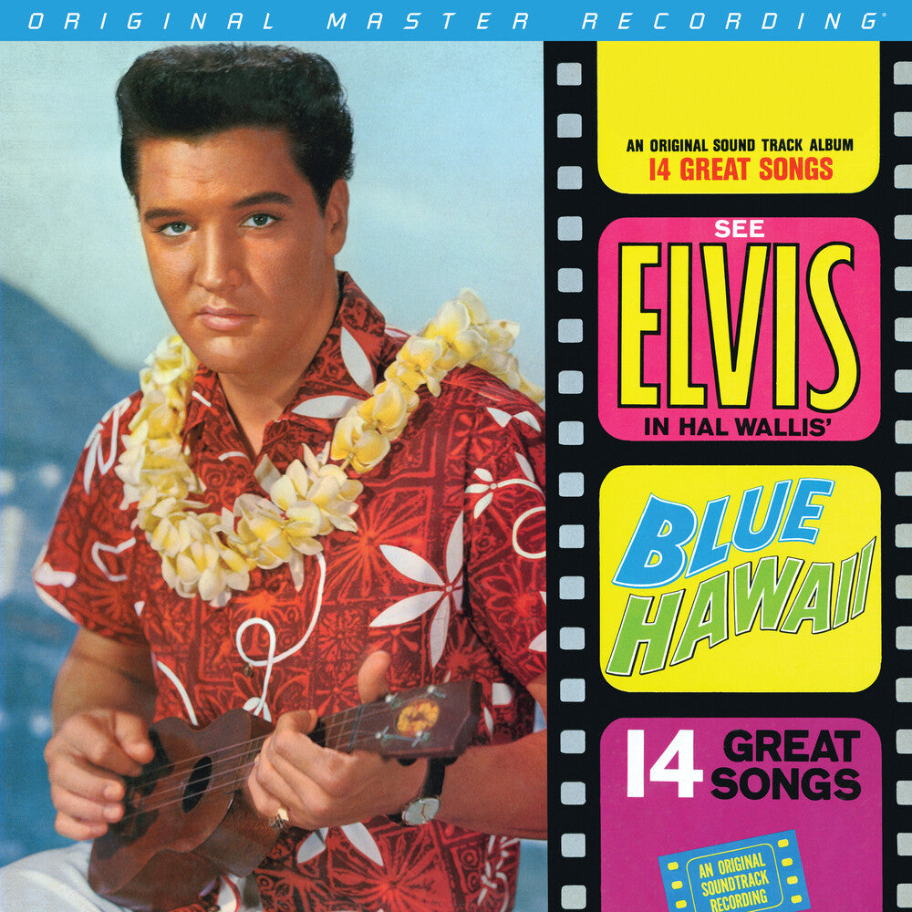 the album cover for Elvis Presley  (Hybr) - Blue Hawaii - O.S.T. [Indie Exclusive] (Hybr)