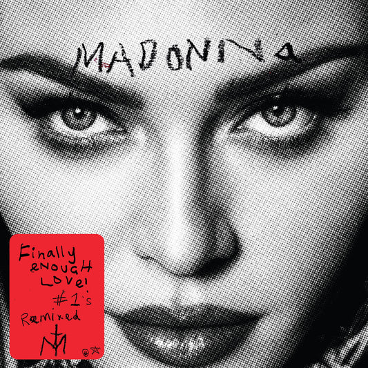 the album cover for Madonna - Finally Enough Love [CD]