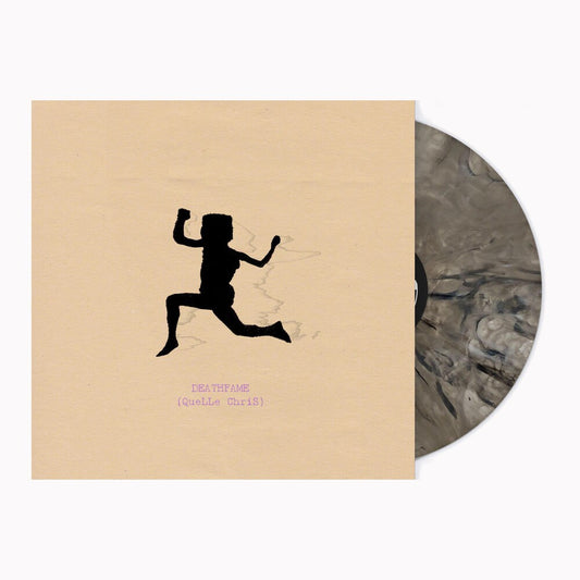 the album cover for Quelle Chris - Deathfame [Indie Exclusive Limited Edition Black Marble LP]