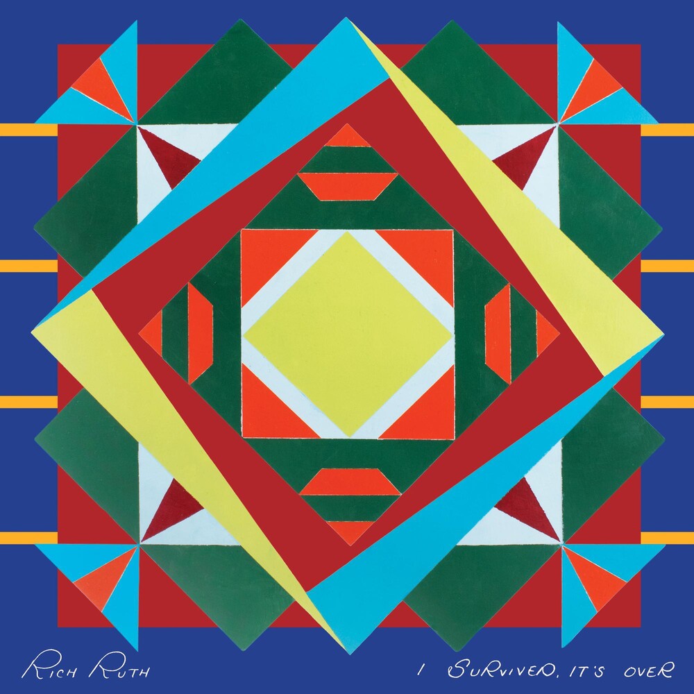 the album cover for Rich Ruth - I Survived, It's Over [Indie Exclusive Limited Edition Opaque Light Blue LP]