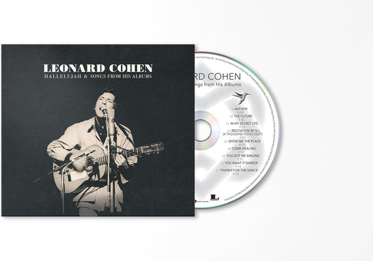 the album cover for Leonard Cohen - Hallelujah & Songs From His Albums