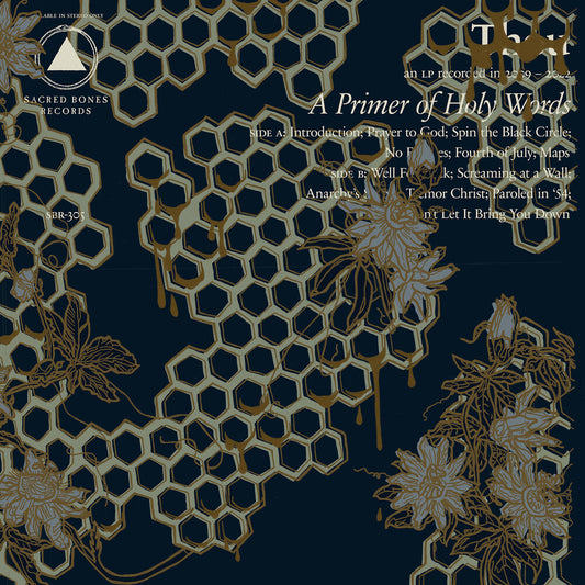 the album cover for Thou - A Primer Of Holy Words [Transwavy Gold LP]
