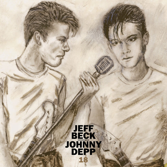 the album cover for Jeff Beck and Johnny Depp - 18