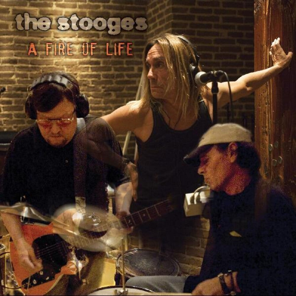 the album cover for The Stooges - Fire Of Life [Colored Vinyl] (Org) [Indie Exclusive]